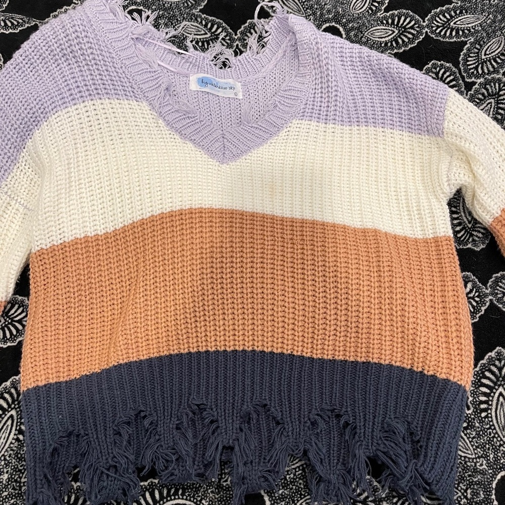 striped sweater